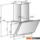 Вытяжки Elikor Жемчуг 60П-700-Е4Д (антрацит/черный)
