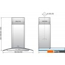 Вытяжки Elikor Аметист 90Н-650-К3Д (нержавеющая сталь)