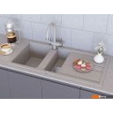 Кухонные мойки Omoikiri Kitagawa 100-2 GR (leningrad grey)