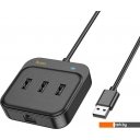 USB-хабы и док-станции Hoco HB35