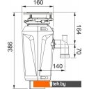 Измельчители пищевых отходов Franke Slim 100 134.0715.095