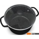 Кастрюли Нева металл посуда (НМП) Каменная Черный гранит 186630