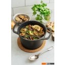 Кастрюли Нева металл посуда (НМП) Каменная Черный гранит 186630