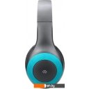 Наушники и гарнитуры Digma BT-15 (черный/голубой)