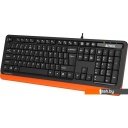 Клавиатуры A4Tech Fstyler FKS10 (черный/оранжевый)