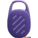 Беспроводные и портативные колонки JBL Clip 5 (фиолетовый)