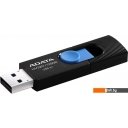 USB Flash ADATA UV320 128GB (черный/голубой)