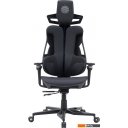 Офисные кресла и стулья CACTUS CS-CHR-DUO-BBK (черный кожзам)