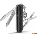 Туристические ножи Victorinox Classic Brilliant Carbon 0.6221.90 (черный/серебристый)