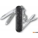 Туристические ножи Victorinox Classic Brilliant Carbon 0.6221.90 (черный/серебристый)
