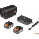 Цепные электро- и бензопилы Daewoo Power DACS 1642Li Set (с 2-мя АКБ)