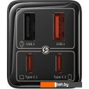 Зарядные устройства Baseus GaN6 Pro Fast Charger 2C + 2U 100W P10162705112-00 (черный)