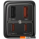 Зарядные устройства Baseus GaN6 Pro Fast Charger 2C+2U 65W P10162701113-00 (черный)