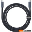Кабели, адаптеры, разветвители Baseus Flash Series 2 USB4 Full Featured Data Cable 240W USB Type-C - USB Type-C (1 м, черный) Кабели, адаптеры, разветвители Baseus Flash Series 2 USB4 Full Featured Data Cable 240W USB Type-C - USB Type-C (1 м, черный)
