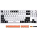 Клавиатуры JEGG ZA87 Pro White Black Orange (TNT Yellow)