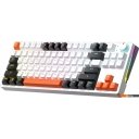 Клавиатуры JEGG ZA87 Pro White Black Orange (TNT Yellow)