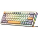 Клавиатуры JEGG ZA63 Pro Beige Gray Yellow (TNT Yellow)