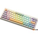 Клавиатуры JEGG ZA63 Pro Beige Gray Yellow (TNT Yellow)