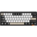 Клавиатуры JEGG ZA61 White Black Brown (TNT Yellow)
