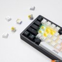 Клавиатуры JEGG ZA61 White Black Brown (TNT Yellow)