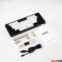 Клавиатуры JEGG ZA61 White Black Brown (TNT Yellow)