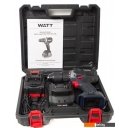 Шуруповерты, гайковерты, электроотвертки WATT WAS-18 Li-2BL 1.018.090.00 (с 1-им АКБ, кейс)