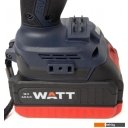 Шуруповерты, гайковерты, электроотвертки WATT WAS-18 Li-2BL 1.018.090.00 (с 1-им АКБ, кейс)
