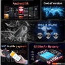 Мобильные телефоны Cubot KingKong AX 12GB/256GB (черный)