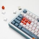Клавиатуры JEGG ZA82 White Navy Blue (OUTEMU Orange)