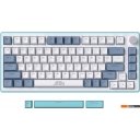 Клавиатуры JEGG ZA82 White Navy Blue (OUTEMU Orange)