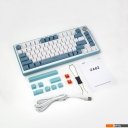 Клавиатуры JEGG ZA82 White Navy Blue (OUTEMU Orange)