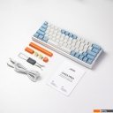 Клавиатуры JEGG ZA63 Pro White Blue Orange (TNT Yellow)