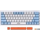 Клавиатуры JEGG ZA63 Pro White Blue Orange (TNT Yellow)
