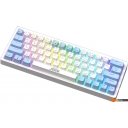 Клавиатуры JEGG ZA63 Pro White Blue Orange (TNT Yellow)