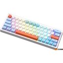 Клавиатуры JEGG ZA63 Pro White Blue Orange (TNT Yellow)