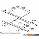 Варочные панели MAUNFELD CVI804SFDGR Inverter