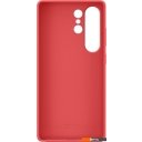 Чехлы для телефонов Samsung Silicone Case Galaxy S25 Ultra (красный) Чехлы для телефонов Samsung Silicone Case Galaxy S25 Ultra (красный)
