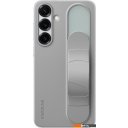 Чехлы для телефонов Samsung Standing Grip Case Galaxy S25+ (серый)
