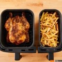 Аэрогрили и аэрофритюрницы Tefal Dual Easy Fry & Grill EY905D