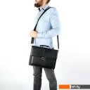 Женские и мужские сумки Poshete 250-9635-5-BLK (черный)