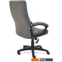Офисные кресла и стулья TetChair Trendy (флок/ткань, серый)