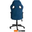 Офисные кресла и стулья TetChair Driver (флок/ткань, синий/серый)
