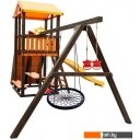 Детские спортивные комплексы и игровые площадки Perfetto Sport Bari-5 (качели лодочка, паутина)