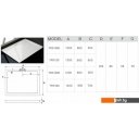 Душевые поддоны WeltWasser TRS 14090 140x90