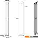 Полотенцесушители Ростела Слим 1/2