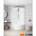 Душевые кабины Domani-Spa Simple 110 High (белый/прозрачное стекло)