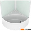 Душевые кабины Domani-Spa Simple 110 High (белый/прозрачное стекло)