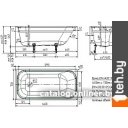 Ванны Универсал Ностальжи-У 140x70 (1 сорт, без ножек)