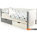 Кровати Бельмарко Svogen мягкий 00751 160x70 (графит/белый)