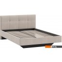 Кровати Трия Элис тип 1 с мягкой обивкой 140x200 (велюр бежевый)